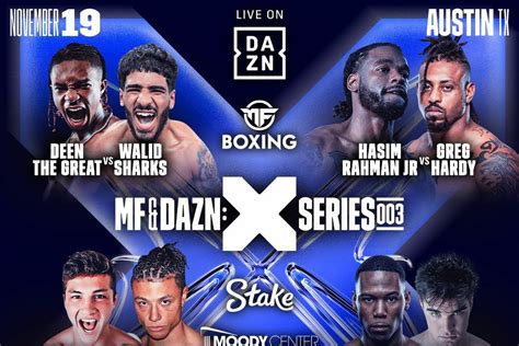 dazn fight card results